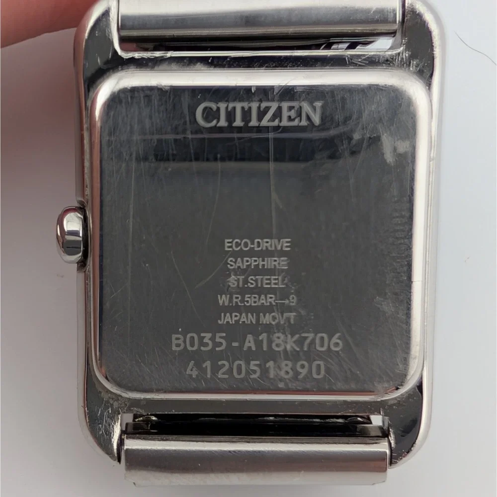 Citizen Bianca Eco-Drive Sapphire Black Dial Women's Watch B035-A18K706